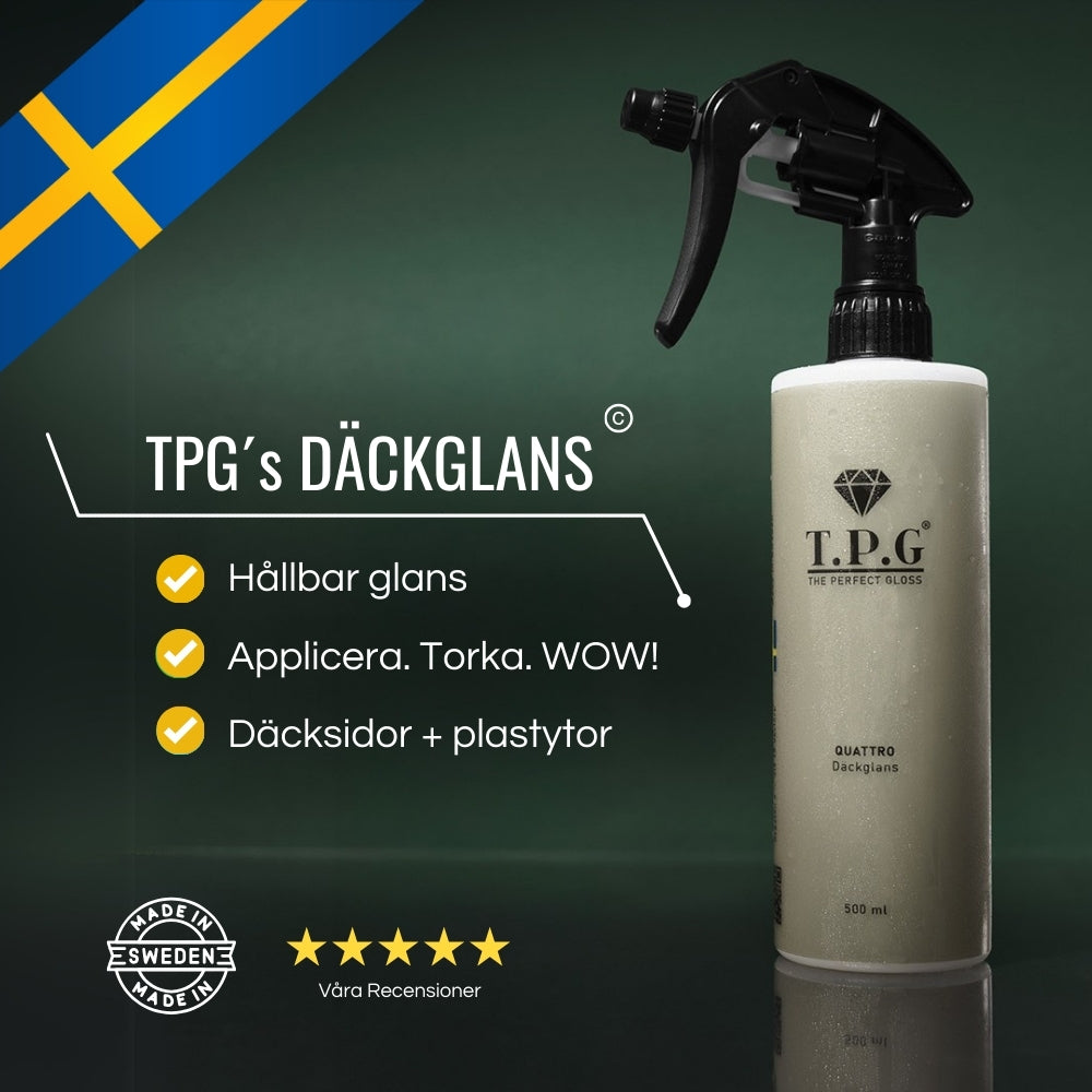 Quattro - Plast & Däckglans 500ml