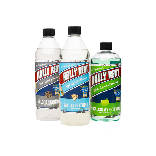 Rally rent - Avfettningspaket